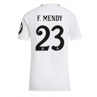 Camiseta Real Madrid Ferland Mendy #23 Primera Equipación para mujer 2024-25 manga corta